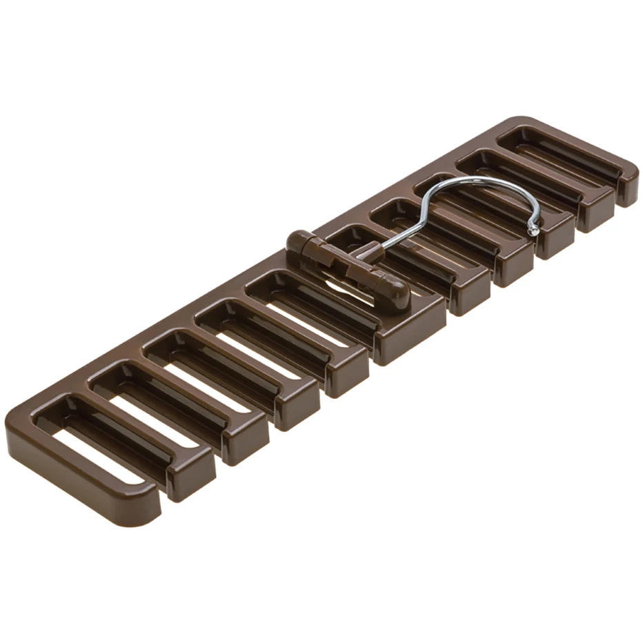 Description Picture 2 of itemTie Belt Hanger Wardrobe Closet Belts Scarf Hanging Organizer Rotating 10 Card Slots Storage Holder Rack Hook Bedroom Home Items