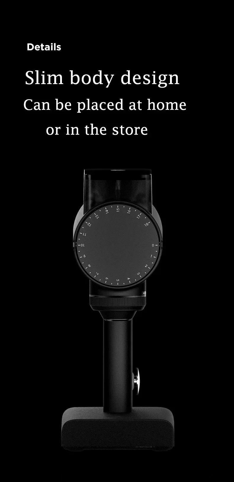 Description Picture 6 of item2024 Timemore 064S Electric Coffee Grinder 220V Fully Automatic Speed Adjustment Espresso Mill Household Coffee Grinding Machine