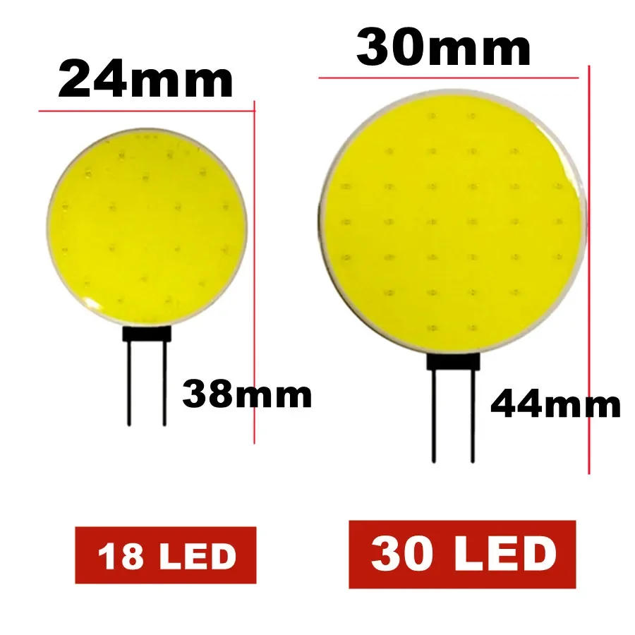 Description Picture 3 of itemG4 COB LED lamp Light Chip Spotlight Bulb 5W 7W Replace Halogen Light Pure Warm White Lighting Decor Lamp Bulbs DC12V