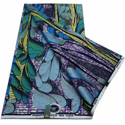 Veritable Hollandais Super-W Guaranteed Super Real Wax Print Fabric Dutch Pagne Dress Super Grand Glitter Golden Wax 100% Cotton