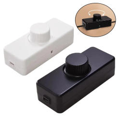 Dimmer Rotated Switch Smooth Flicker-free Back-cut Dimmer 220V Thyristor Dimmer For Home Table Lamp Light Adjustment