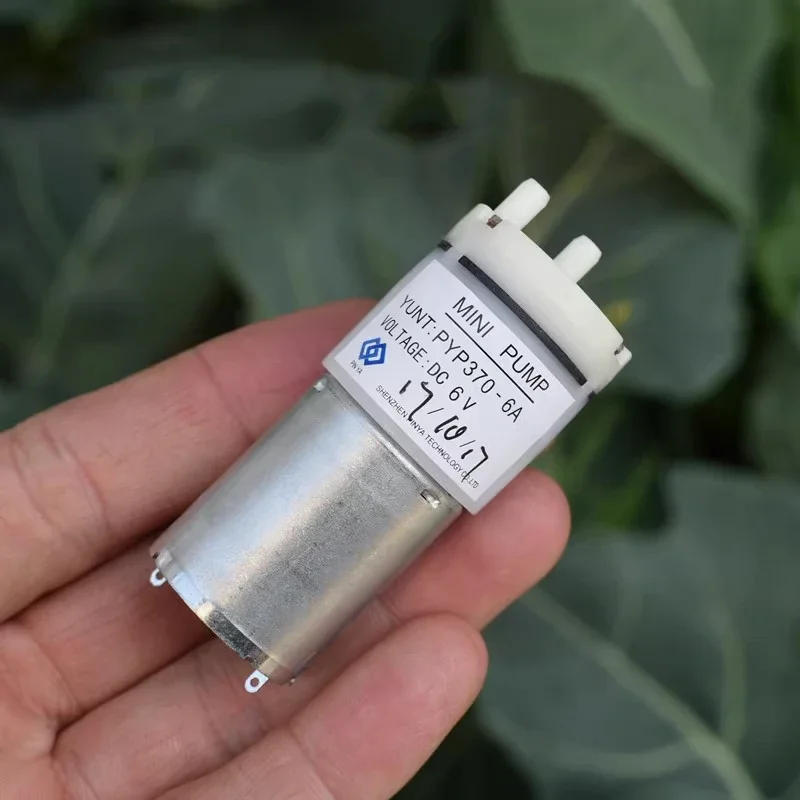 Description Picture 5 of itemDC 5V 6V Small 370 Motor Diaphragm Pump Vacuum Air Oxygen Pressure Pump Mini Negative Pressure Suction Pump PYP370-6A