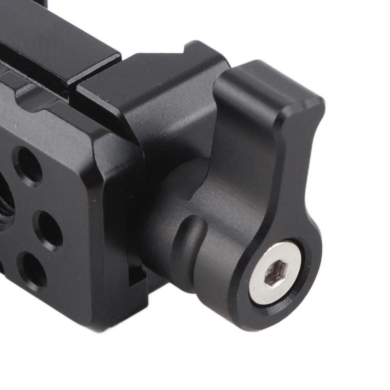 Description Picture 4 of itemNATO Clamp Quick Release NATO Lock Clamp with 1/4 Inch 3/8 Inch Thread Cold Shoe Mount Camera Cage Expansion Accessories