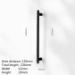 Black  192mm