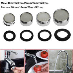 Water Saving Tap Aerator Faucet Male Female Nozzle Spout End Diffuser Filter Bathroom Kitchen Filter Faucet Accessories Bubbler