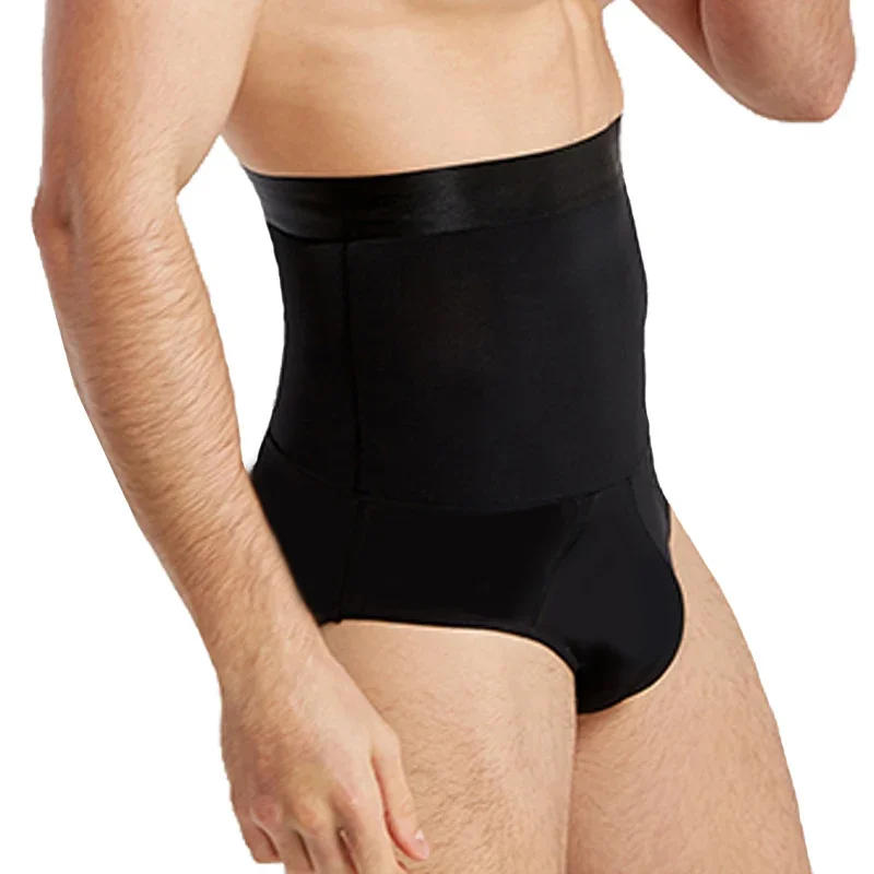 Description Picture 6 of itemMen Tummy Control Compression Panties Body Shaper High Waist Trainer Slimming Underwear Shapewear Belly Girdle Brief Butt Lifter