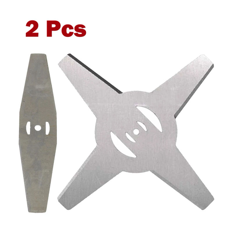Description Picture 3 of item2pcs Metal Grass Trimmer Blade Lawn Mower Head Saw Blades Garden Power Tools BrushCutter Spare Parts