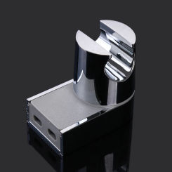 Shower Wall Seat Plastic ABS Shower Fixed Seat Shower Head Seat Hand Spray Adjustable Movable Support Bathroom Accessories