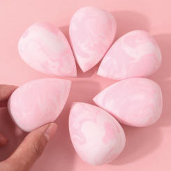 6Pcs Professional Makeup Sponge Set Large Soft Cosmetic Blender & Powder Puff Beginner-Friendly Face Makeup Kit