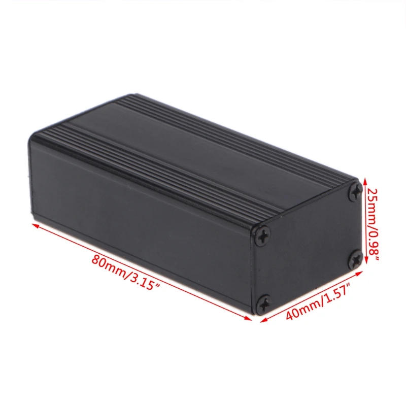 Description Picture 4 of itemAluminum Project Box Enclosure Case Electronic DIY Instrument Case