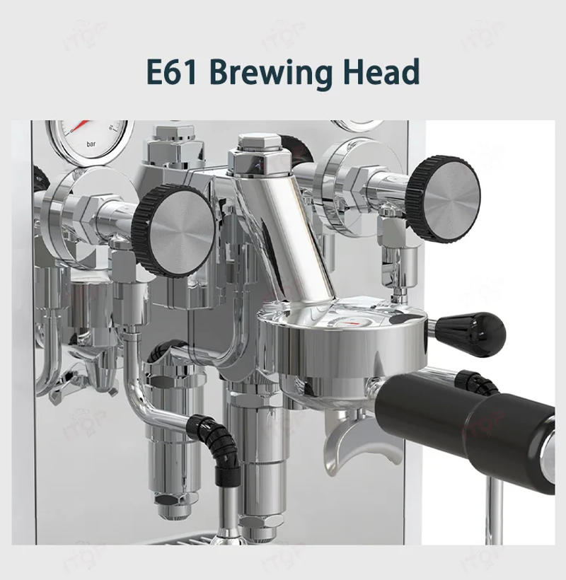 Description Picture 6 of itemITOP CM-33 Commercial Espresso Coffee Maker Double Pumps and Double Boilers E61 Semi-automatic Coffee Machine 3100W 220V