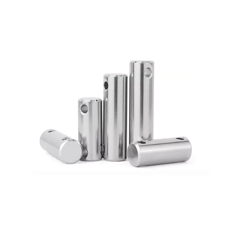 Description Picture 3 of item304 Stainless Steel Double Headed Perforated Cylindrical Pin Shaft Positioning Pin M3M4M5M6-M10