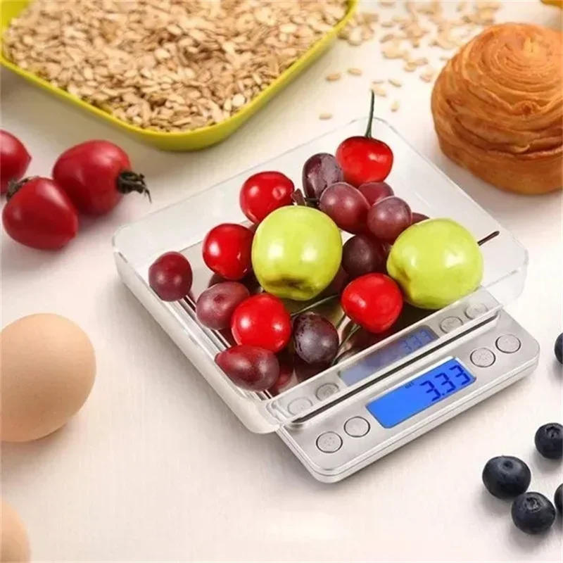 Description Picture 4 of itemDigital Kitchen Scale Kitchen Measuring Scales Mini Pocket Precision Jewelry Electronic Balance Weight Gold Gram Scale Food Bar