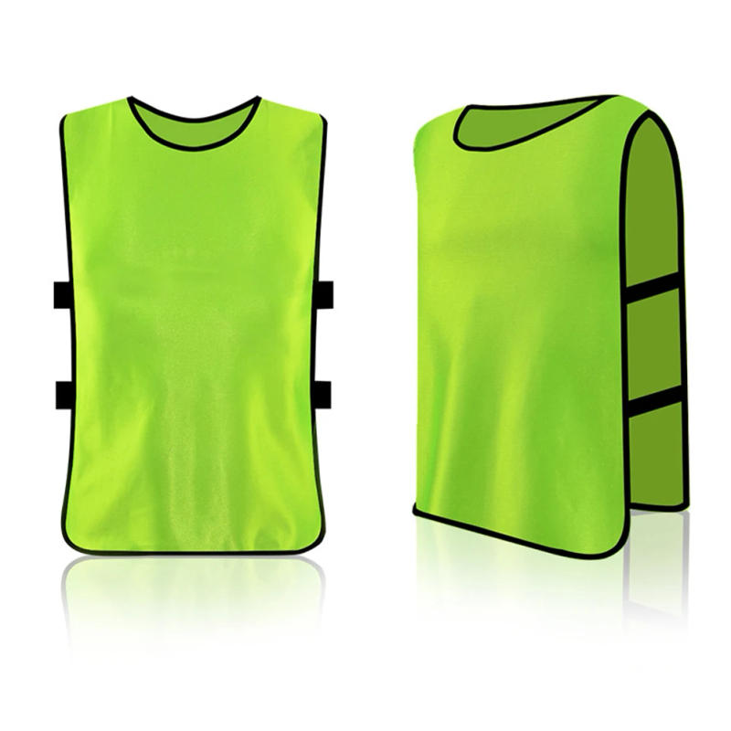 Description Picture 3 of item1pc Kid Sports Vests Training Numbered Bibs Practice Quick-Dry Basketball Football Rugby Team Jersey Polyeste