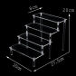 4 tier 20x8cm