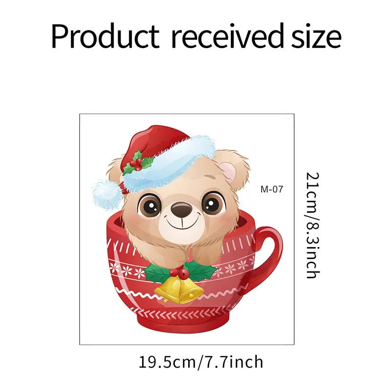 Description Picture 4 of itemChristmas Cartoon Sock Dog Toilet Sticker Santa Elk Wall Decals PVC Xmas Switch Window Wall Decorations Self Adhesive Sticker
