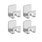 4PCS sliver