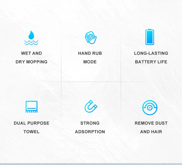 Description Picture 3 of itemMultifunction Mopping Machine Intelligent Sweeping Robot Home Cleaning Sweeping Vacuum Cleaner USB Rechargeable Robot Cleaner