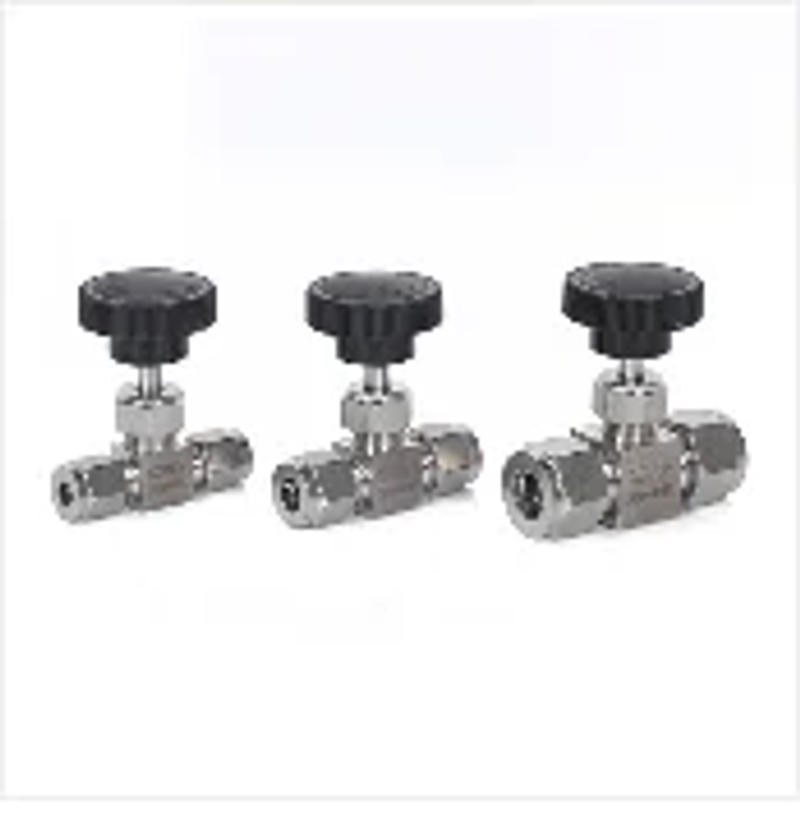 Description Picture 5 of itemBrass Propane Butane Gas Adjuster, Barbed Spigots, Brass Needle Valve, 10mm