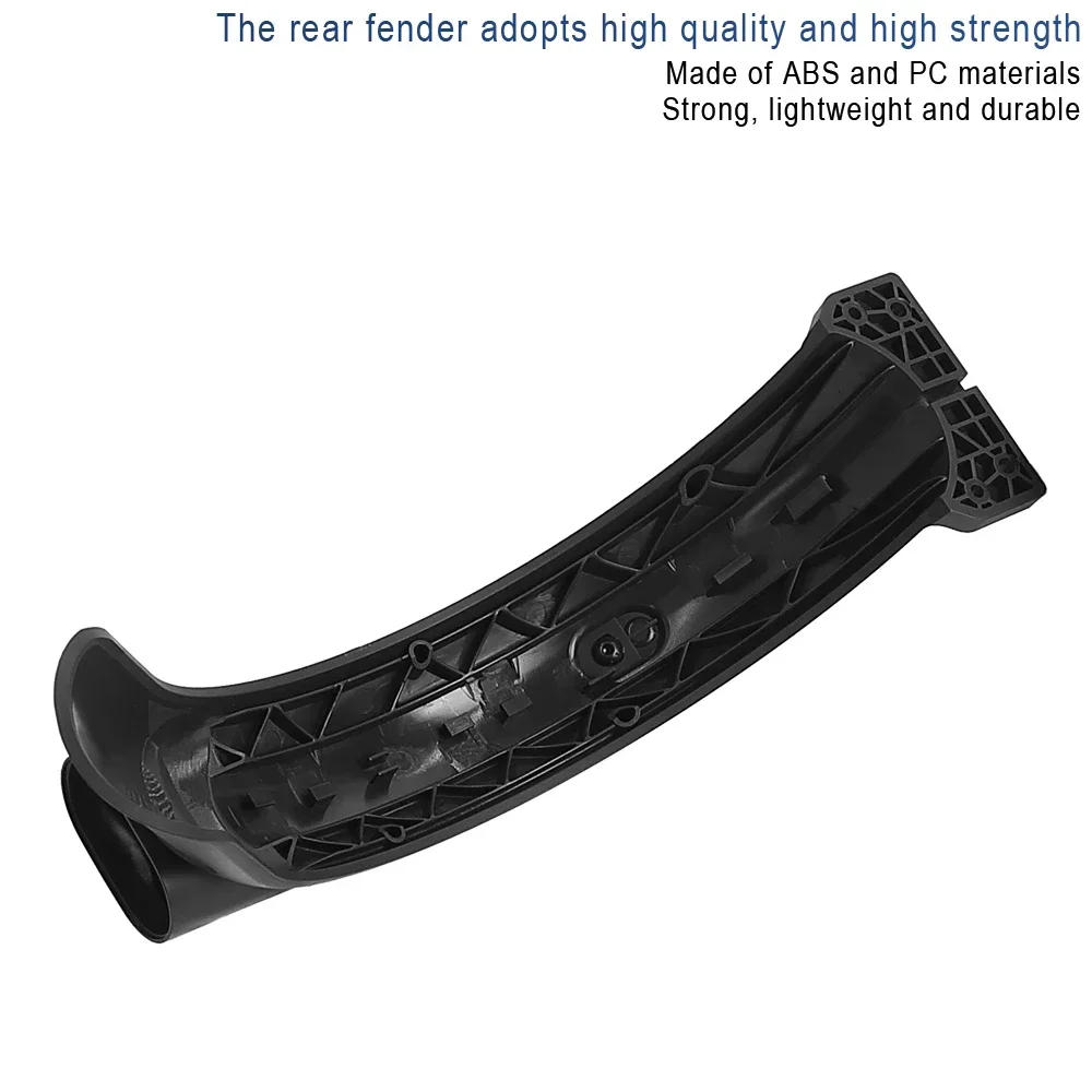Description Picture 4 of item4Lite Rear Fender for Iconic Brand Electric Scooter 4 Lite Rear Mudguard Tire Splash Guard with Hook Lock Back Wing Brake Tail Light