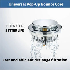 Kitchen Sink Drain Strainer Vegatable Basin Pop Up Stopper Anti-Clogging Food Catcher Basket Odor Filter Plug for Bathroom Parts
