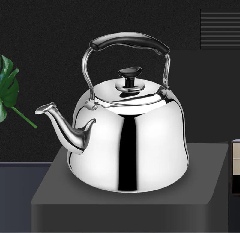 Description Picture 4 of item304 Stainless Steel Whistling Kettle Gas Induction Cooker Water Pot Household Gas Kettle Creative Teapot 1.5/2/3/4/5/6L