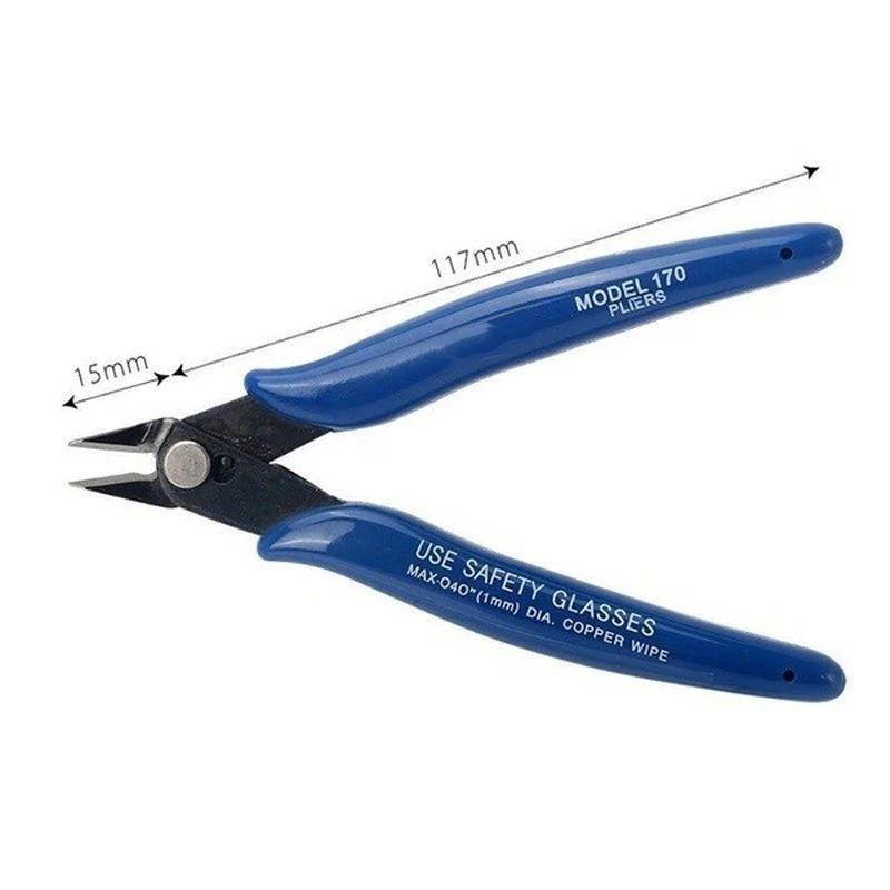 Description Picture 2 of item1Pc Diagonal Pliers Electrical Wire Cable Cutters Cutting Side Snips Flush Pliers Nipper Hand Tools Alicate Wire Stripper