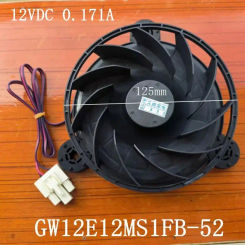 Refrigerator GW12E12MS1FB-52 12VDC 0.171A Freezer Fan Motor Fan Parts
