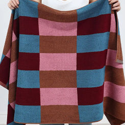 Block Color Matching Cotton Towels Soft Absorbent  Face Towel Combed Long Staple  Kids Hands Towel Adult Bath Household Towel