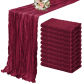 10Pcs burgundy
