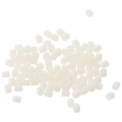 100 Pack Plastic Dowel Plastic Hinge Dowel Inserts 0.34"x0.39" Cabinet Door Hinge Dowels for Bathroom Kitchen