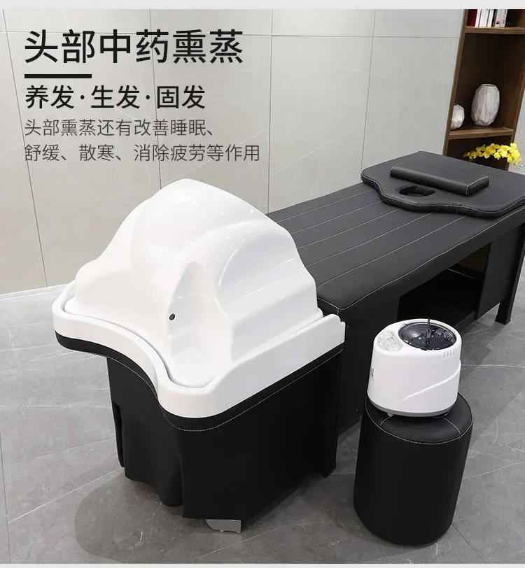 Description Picture 6 of itemShower Head Shampoo Chair Hair Stylist Water Circulation Shampoo Bed Wash Hair Salon Silla Peluqueria Salon Furniture MQ50SC