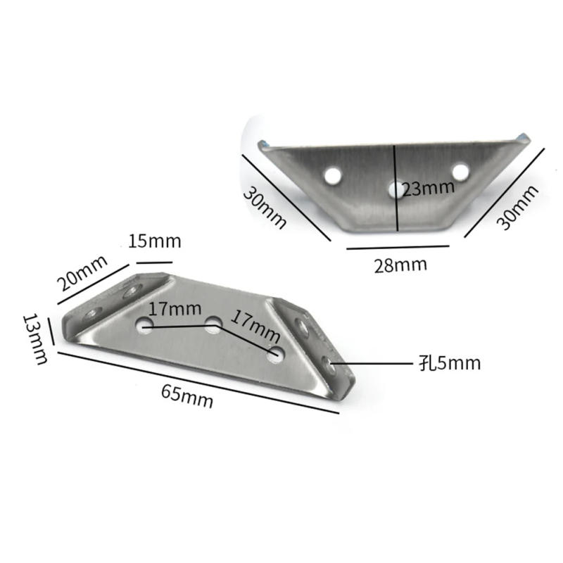 Description Picture 5 of itemHome Furniture Corner Brackets Hardware Accessory 90 Degree Connect To Three Boards Hardware Accessorie Wood Connection