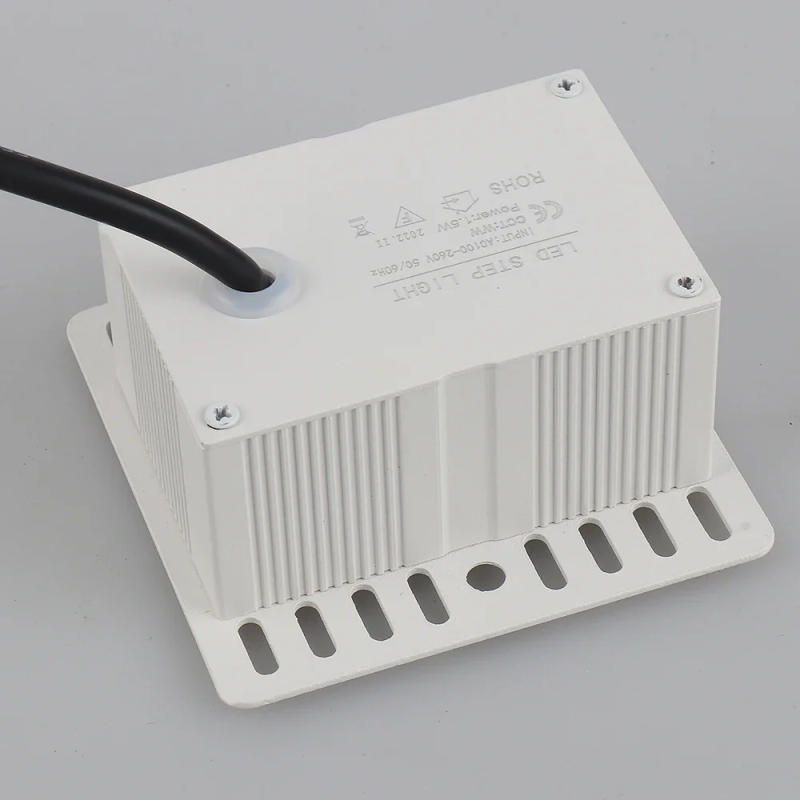 Description Picture 4 of item86x86mm Wall Lamps Built-in Stair Light Embedded Nightlights Conceal Staircase Lighting for Balcony Step Ladder Bedroom Closets