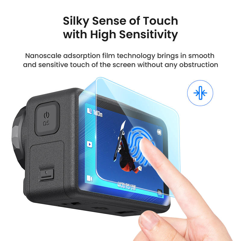 Description Picture 3 of itemFor DJI Osmo Action 5 Pro 4 HD Tempered Glass Front Rear Screen Protector Lens Protective Film For DJI Action 4 5 Pro Accessory