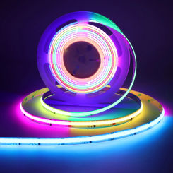 WS2812B COB Led Ribbon 12V 576LEDs/M RA90 Flexible RGBIC LED Strip Light WS2811 Pixel Addressable SPI Dream Color Diode Tape