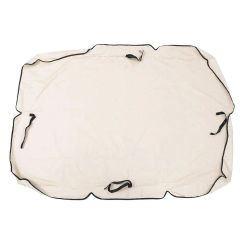 Waterproof Polyester Replacement Canopy for 2 or 3 Seater Garden For Swing Chair Protects From Rain UV Rays and Wrinkles