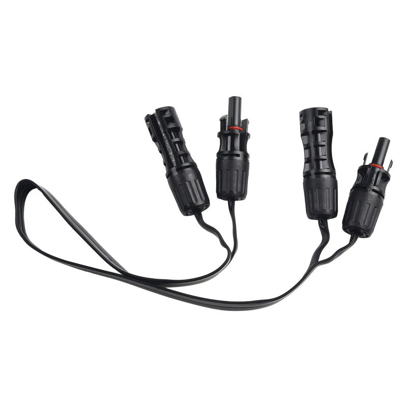 Description Picture 2 of itemSuper Flat Solar Flexible Cable Solar Panel Connector Adapter 0.5m 1KV 90-degree Bending Photovoltaic Extension Cable