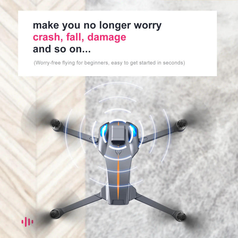 Description Picture 4 of itemXIAOMI K911 Drone Professional GPS 8K ESC HD Three Camera 5km Aerial Photography Brushless Motor Foldable Quadcopter Toy