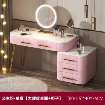 Wood Service Vanity Table Storage Mirror Bedroom Makeup Dressing Table Women Big Luxury Mesa De Maquillaje Chinese Furniture