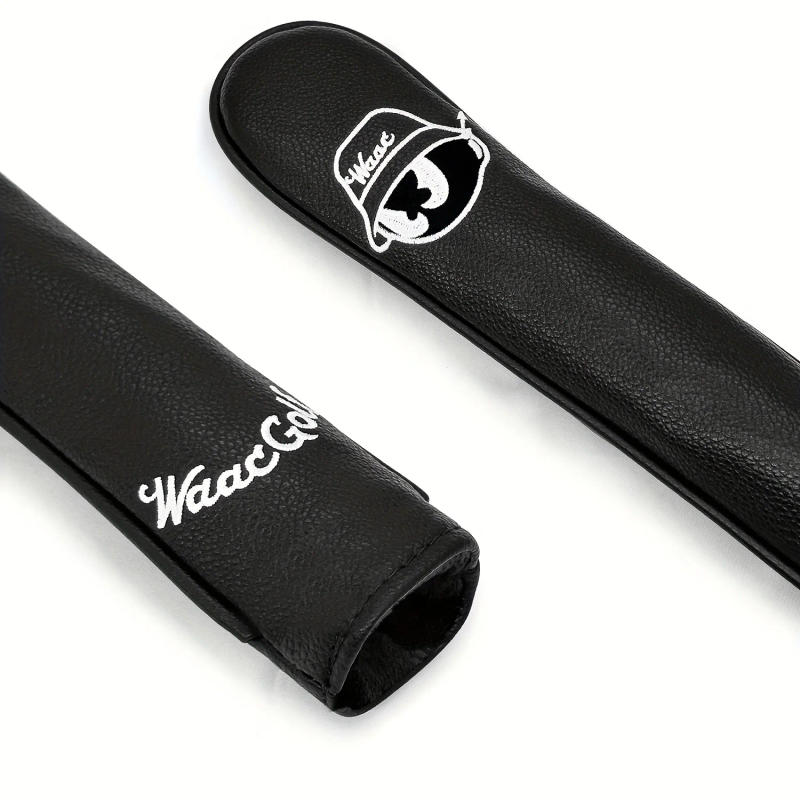 Description Picture 6 of item1pc Golf Alignment Stick Cover Golf Club Cover with Black & White Logo, Multiple Color Options for Swing Training & Protection