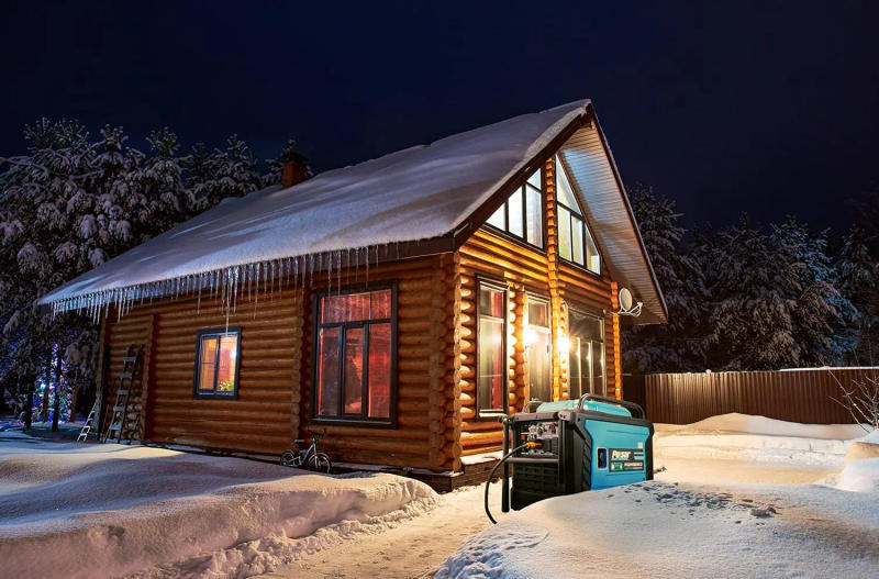 Description Picture 4 of itemSuper Quiet Dual Fuel 9500W Home Use Backup Portable Inverter Generator With Remote Control and electric start low oil Shutoff