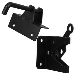 Door Bolt Hinge Combination Fence Sliding Lock The Gate Kit Outswinging Latch Spring Pool Steel Heavy Duty Outdoor