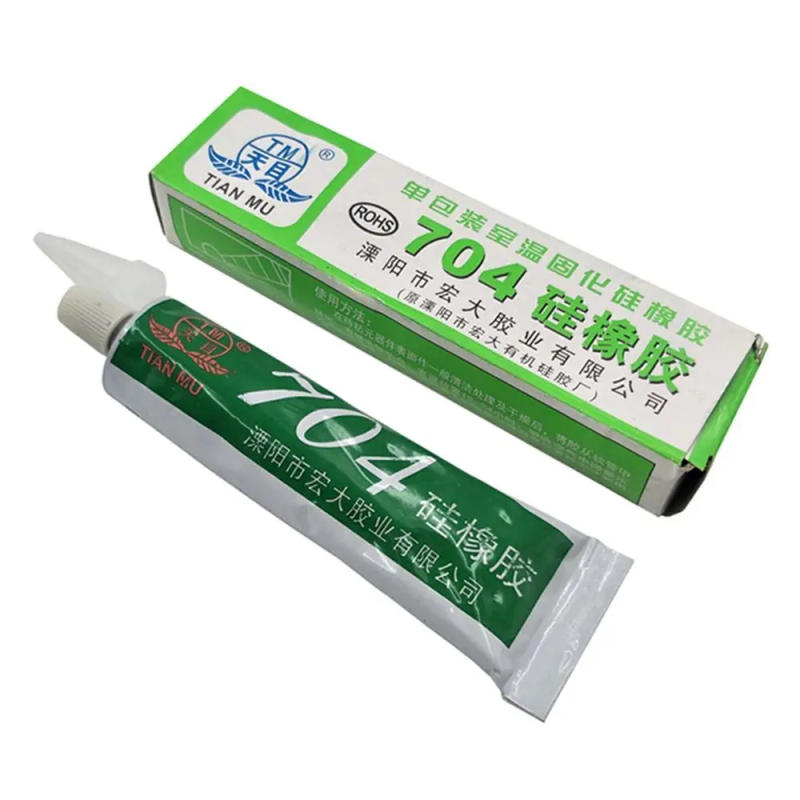 Description Picture 6 of item45g 704 Fixed High Temperature Resistant Silicone Rubber Insulated Sealing Glue Waterproof Silicone Thermal Conductive