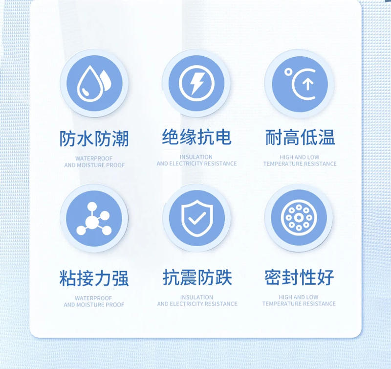 Description Picture 3 of itemKafuter Silicone Industrial Adhesive 45g K-704 705 704B RTV Silicone Rubber black White Transparent Glue diy panel glue