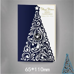 110*65mm Christmas Tree Metal Steel Frames Cutting Dies DIY Booking Photo Album Embossing Paper Cards