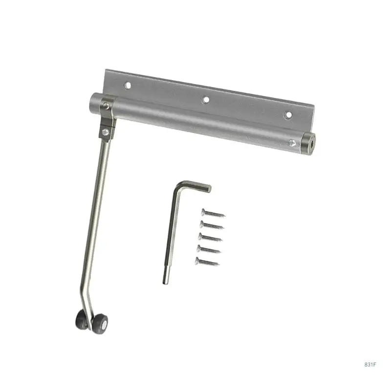 Description Picture 3 of itemAutomatic Rebounds Door Closers Surface Mounted Spring Door Closers Adjustable Door Hinge Heavy Duty Door Hardware