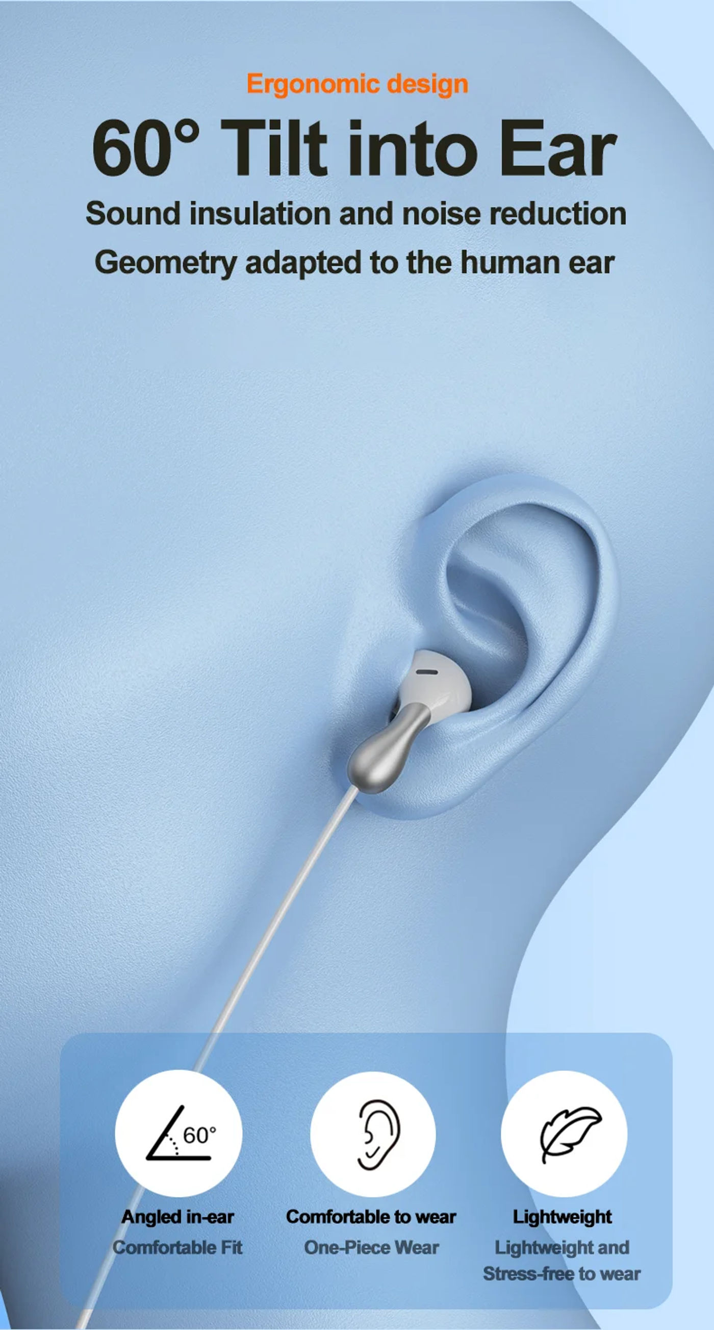 Description Picture 6 of itemFor Samsung Headphones Dolby Sound With Mic Noise Reduction Music Wired Earplugs For Samsung Galaxy S25 S24 S23 S22 Ultra A54 A5