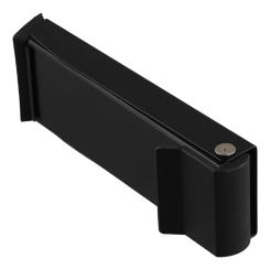 Heavy Duty Door Stopper Door Holder Kick Down Door Stops Sturdy No Drilling Under Door Noise Stopper Black