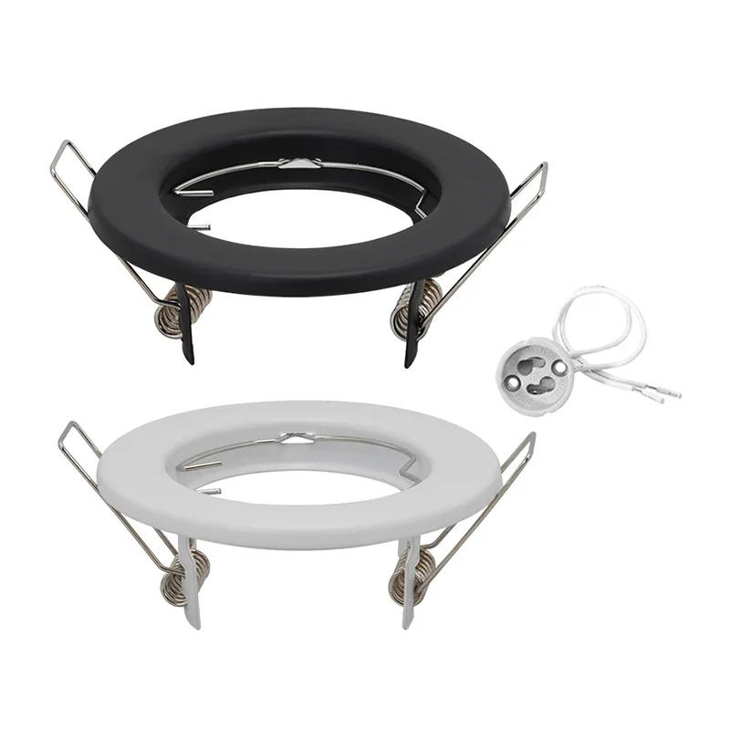 Description Picture 5 of item6PCS GU10 MR16 Ceiling Spot Lights Fitting Fixture Down Light Frame Recessed LED Ceiling Fixtures Downlight